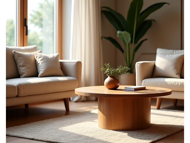 Beautifully styled room with a signature Gumtree Nest Co. furniture piece, bathed in natural light.